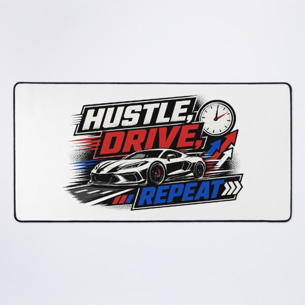 Item preview, Hustle Drive Repeat designed and sold by RAS-77.