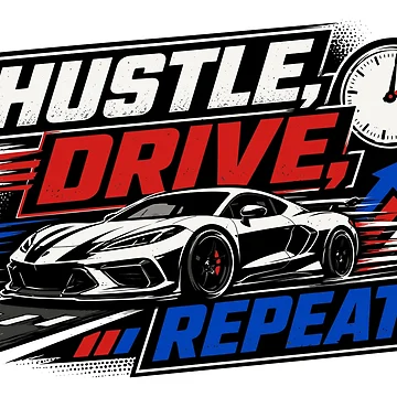 Artwork thumbnail, Hustle Drive Repeat by RAS-77