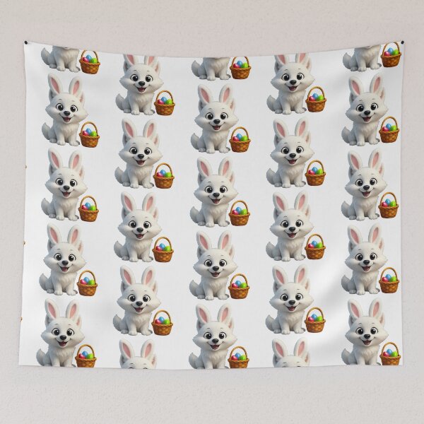 Item preview, Easter Arctic Fox designed and sold by Sillytoe.