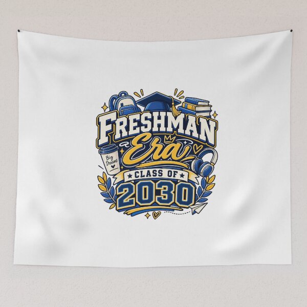 Item preview, Freshman Era Class of 2030 – College Freshman Student Design designed and sold by RJACreative.