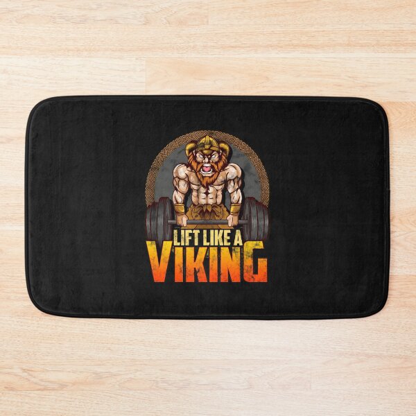 Item preview, Lift Like Viking Gym Workout Strength Fitness Art designed and sold by oq0rsggc.