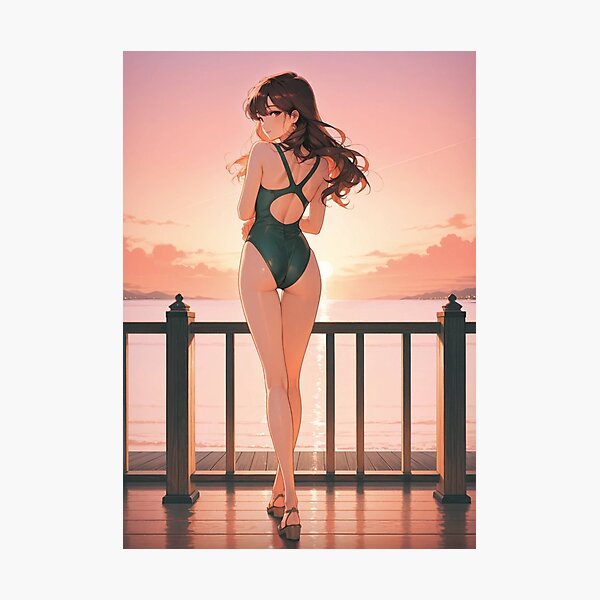 Item preview, RETRO SUNSET – Emerald Seaside Finale designed and sold by SEIMEI2025.