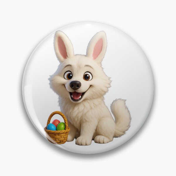 Item preview, Easter Arctic Wolf designed and sold by Sillytoe.