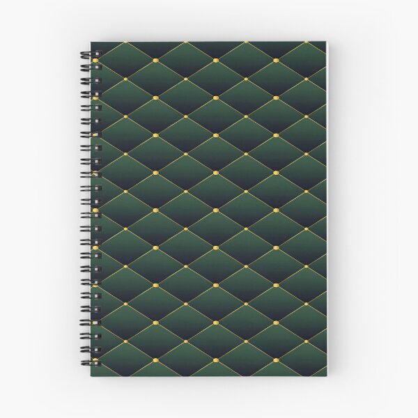 Item preview, Elegant Geometric Pattern Featuring Raised Diamonds with Golden Highlights Set Against a Deep Green Background for Contemporary Style designed and sold by Matt_Smith.