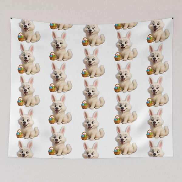 Item preview, Easter Arctic Wolf designed and sold by Sillytoe.