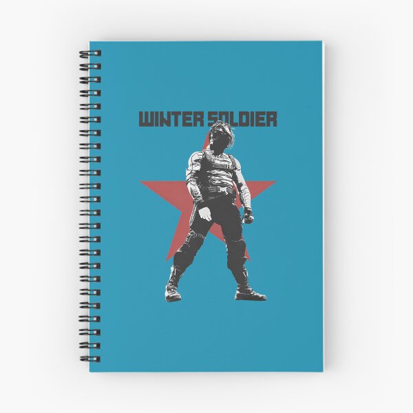 Item preview, Bucky Barnes The Winter Soldier Red Star Original Print designed and sold by FreshThredz.