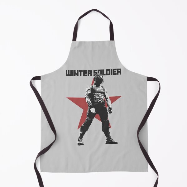 Item preview, Bucky Barnes The Winter Soldier Red Star Original Print designed and sold by FreshThredz.