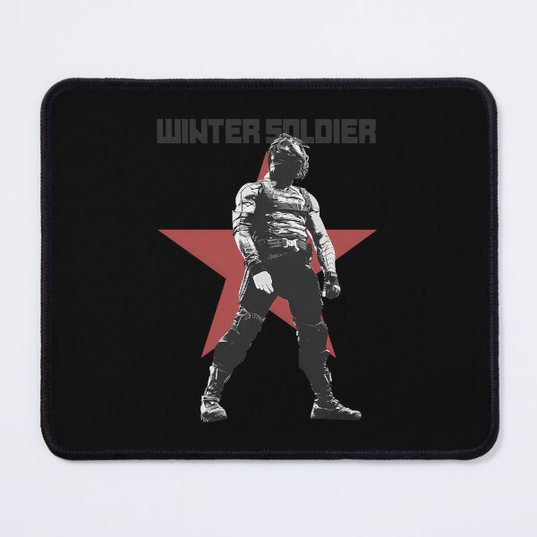 Item preview, Bucky Barnes The Winter Soldier Red Star Original Print designed and sold by FreshThredz.