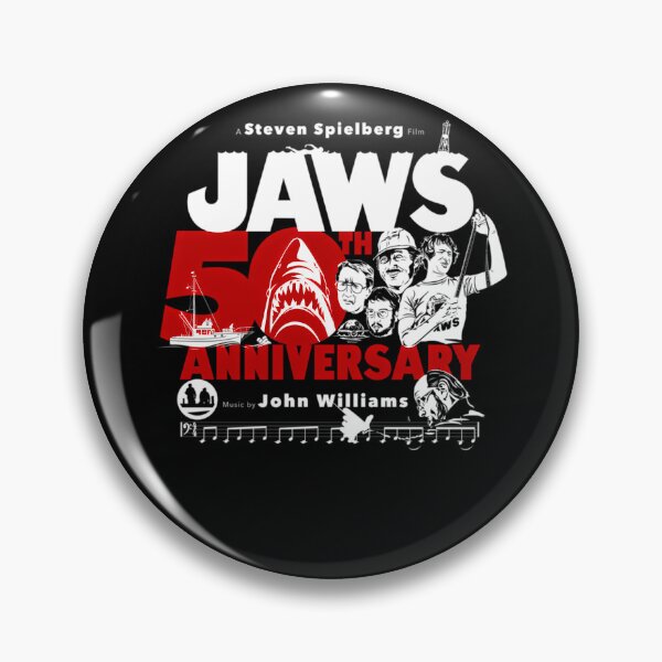 Item preview, Jaws 50th Anniversary Commemorative Tribute Poster designed and sold by kukii88.