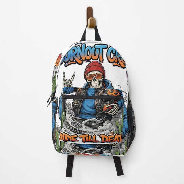 Item preview, Ride Till Death: The Ultimate Biker Skeleton designed and sold by Mindful56.
