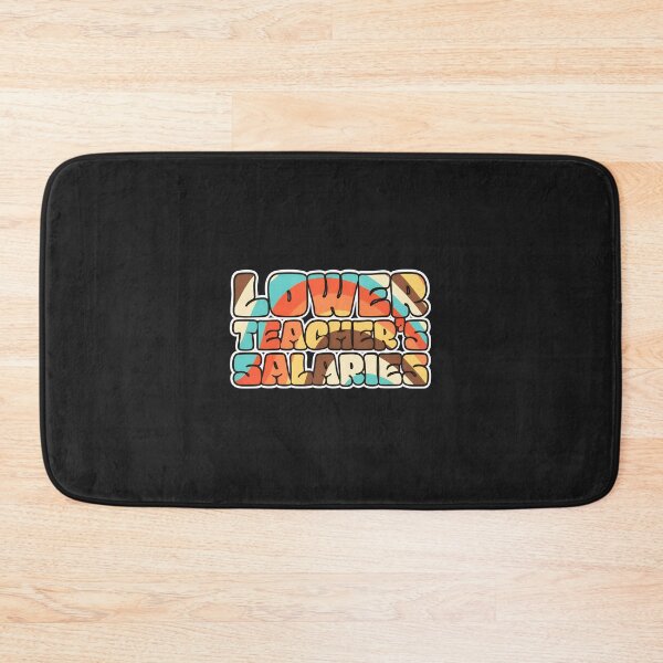 Item preview, Lower Teacher's Salaries Retro Groovy Text Graphic designed and sold by 7ejeknjd.