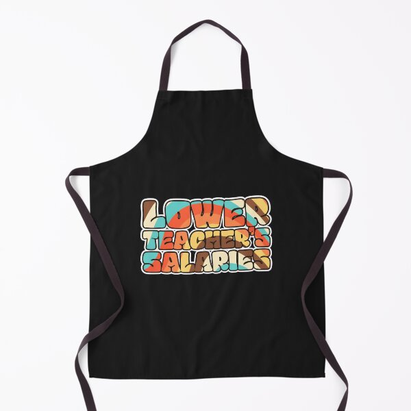 Item preview, Lower Teacher's Salaries Retro Groovy Text Graphic designed and sold by 7ejeknjd.