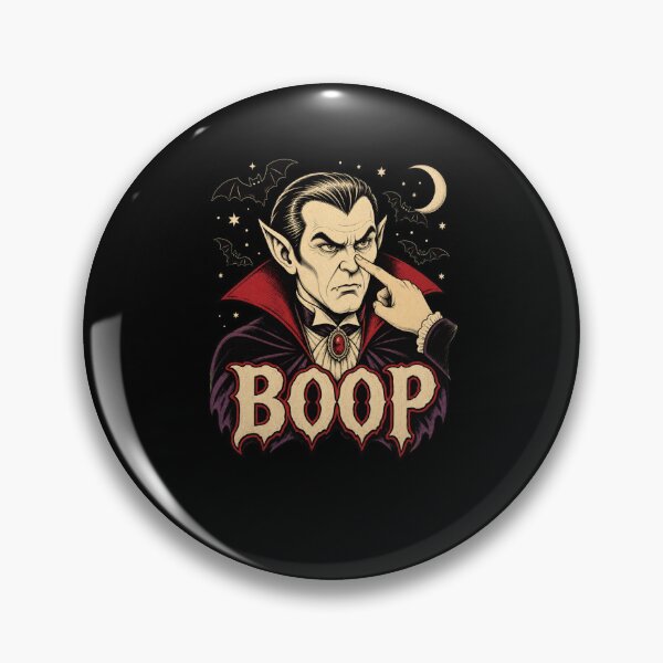 Item preview, Count Dracula Boop Funny Spooky Vampire Bats designed and sold by snowry.