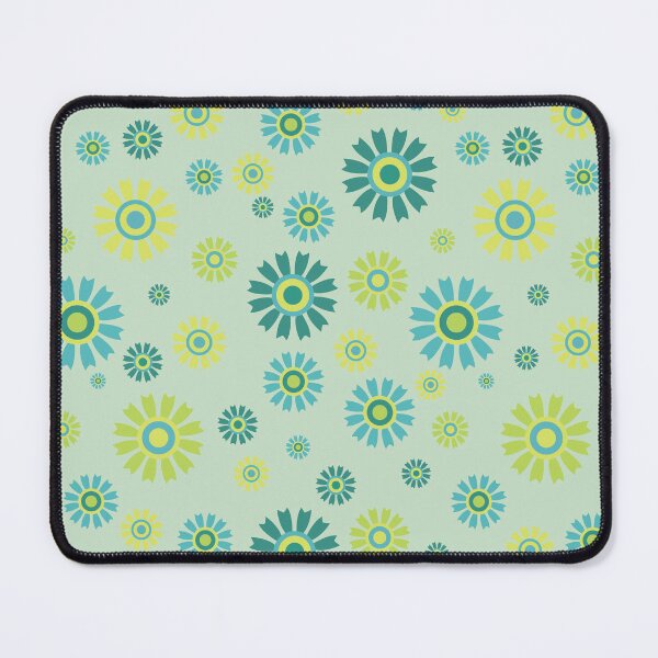 Item preview, Green Retro Floral Seamless Pattern Background designed and sold by prapapon.