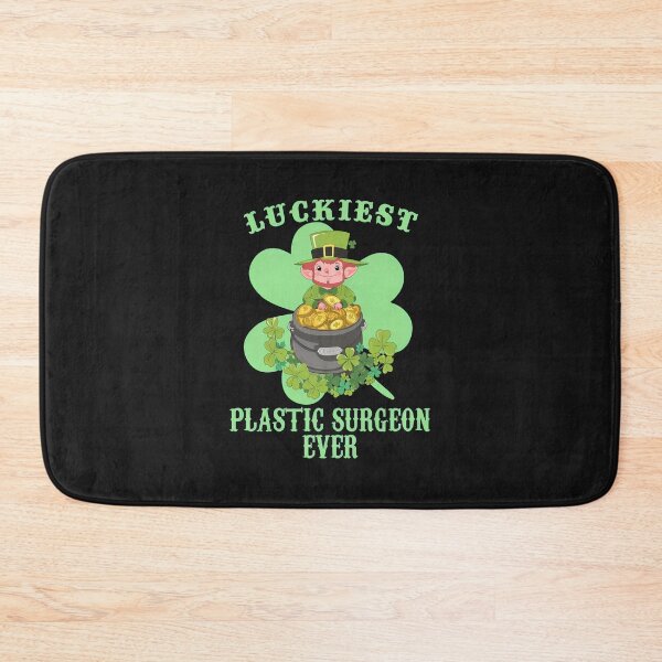 Item preview, Luckiest Plastic Surgeon Ever Leprechaun Pot Gold Clover designed and sold by oq0rsggc.