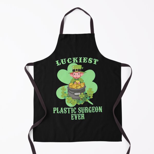 Item preview, Luckiest Plastic Surgeon Ever Leprechaun Pot Gold Clover designed and sold by oq0rsggc.