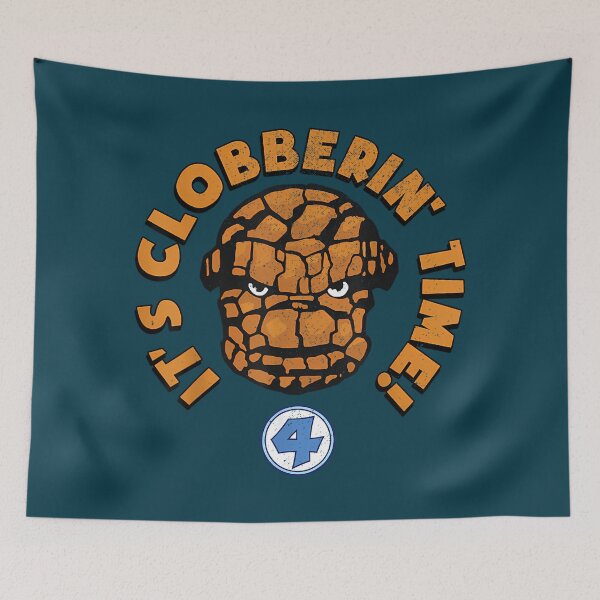 Item preview, Marvel Fantastic Four The Thing Clobberin' Time Big Face  designed and sold by FreshThredz.