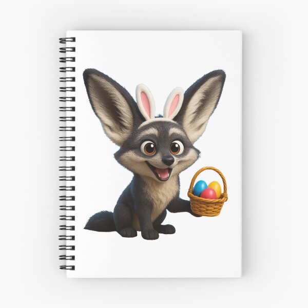Item preview, Easter Bat Eared Fox designed and sold by Sillytoe.