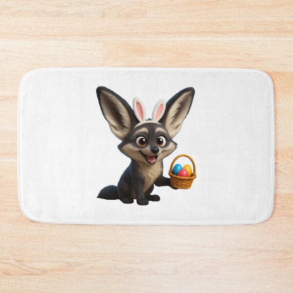 Item preview, Easter Bat Eared Fox designed and sold by Sillytoe.