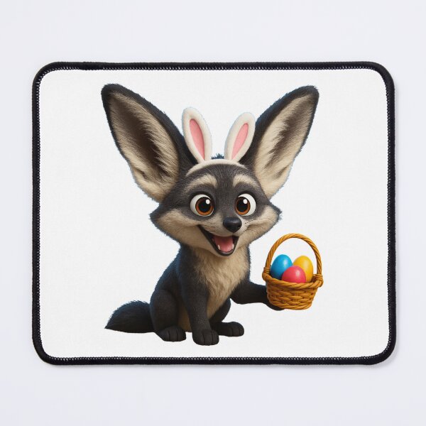 Item preview, Easter Bat Eared Fox designed and sold by Sillytoe.