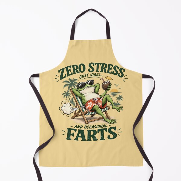 Item preview, Funny Farting Frog Beach Humor designed and sold by nasr-say.