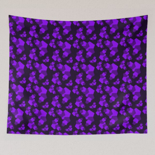 Item preview, Pop Purple Geometric Abstract Design  designed and sold by DragonFox.