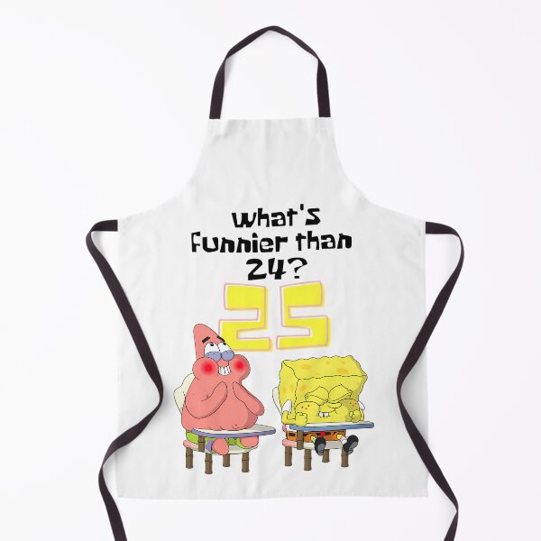 Item preview, SpongeBob And Patrick What's Funnier Than 24 Joke Poster designed and sold by kukii88.