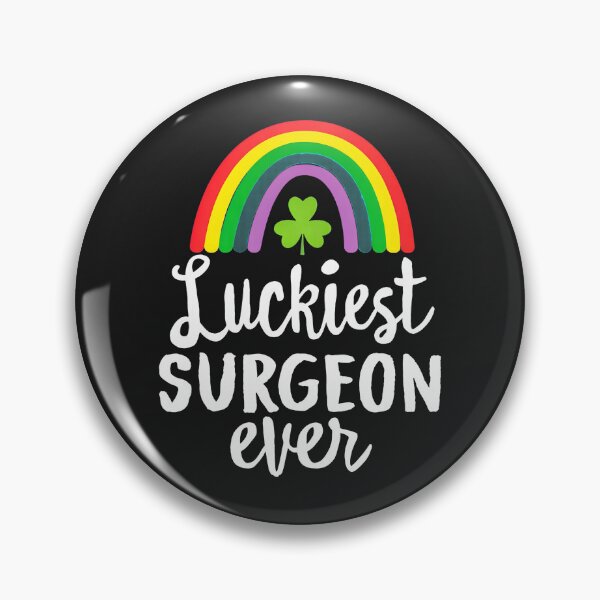 Item preview, Luckiest Surgeon Ever Rainbow Shamrock designed and sold by 7ejeknjd.