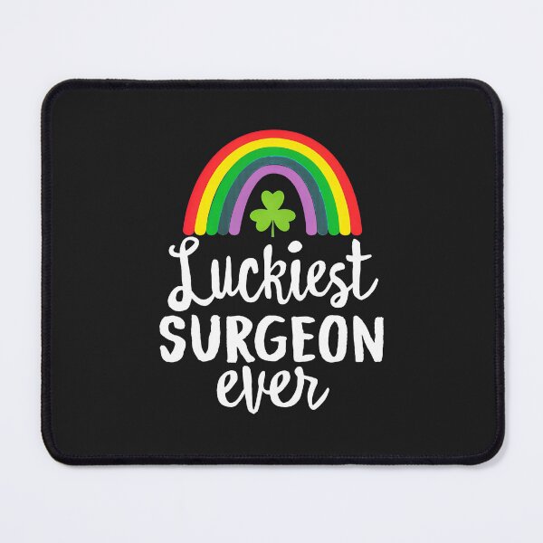 Item preview, Luckiest Surgeon Ever Rainbow Shamrock designed and sold by 7ejeknjd.