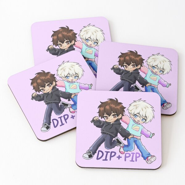 Item preview, Dan y Phil Chibis designed and sold by Loz-Fairytail.