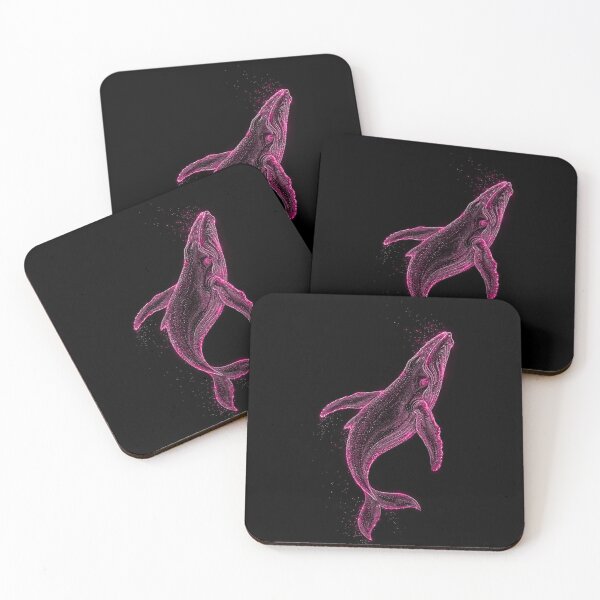 Item preview, Neon Pink Whale Ocean Spirit designed and sold by Exodoi.