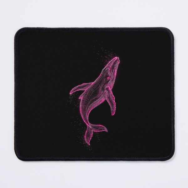 Item preview, Neon Pink Whale Ocean Spirit designed and sold by Exodoi.
