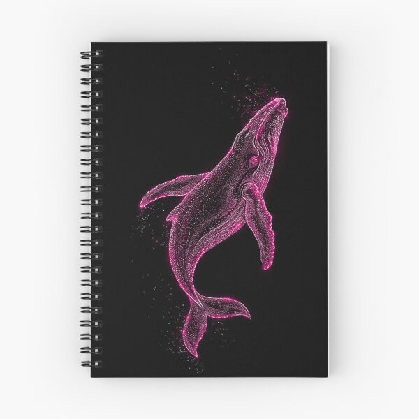 Item preview, Neon Pink Whale Ocean Spirit designed and sold by Exodoi.