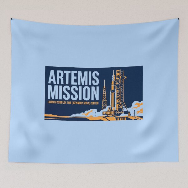 Item preview, Artemis Mission SLS Rocket Kennedy Space Center Launch designed and sold by KiwiRider.