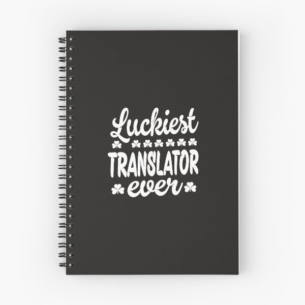 Item preview, Luckiest Translator Ever Shamrock Design designed and sold by j5ceetdjr9bp.
