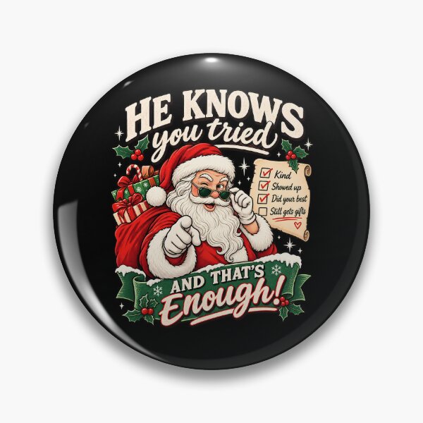 Item preview, He Knows You Tried And That's Enough designed and sold by nasr-say.