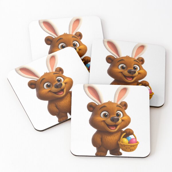 Item preview, Easter Brown Bear 1 designed and sold by Sillytoe.