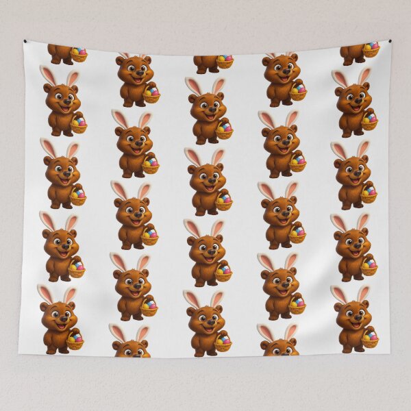 Item preview, Easter Brown Bear 1 designed and sold by Sillytoe.