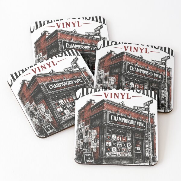 Item preview, Vintage Chicago Record Store Graphic designed and sold by NzrProcreate.