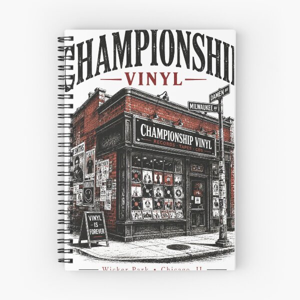 Item preview, Vintage Chicago Record Store Graphic designed and sold by NzrProcreate.