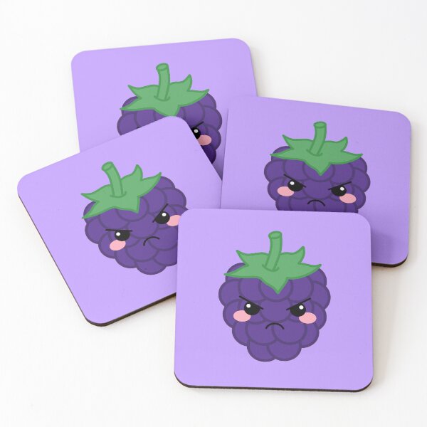 Item preview, Grumpy Angry Blackberry designed and sold by SlimyFish.