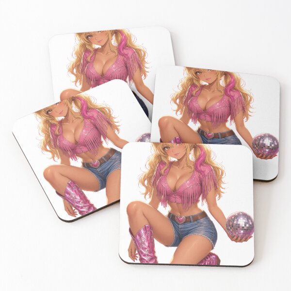 Item preview, Anime Cowgirl Crouching Disco designed and sold by SUPA BASED.