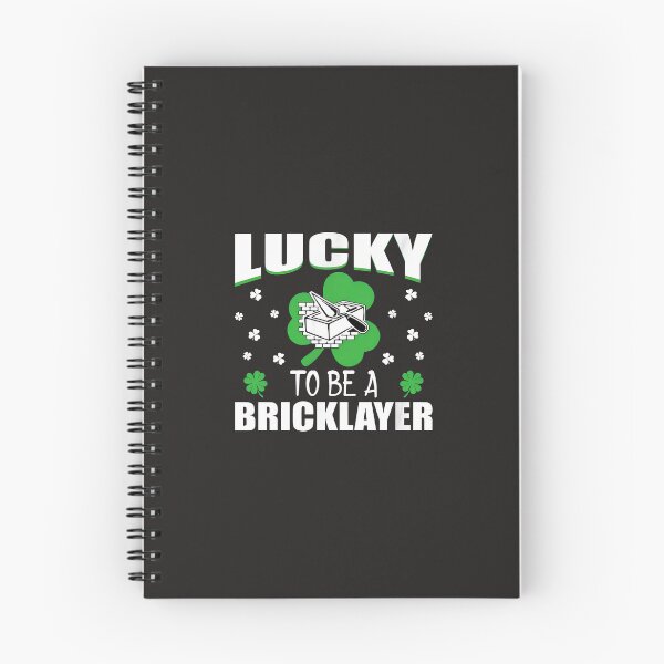 Item preview, Lucky To Be A Bricklayer Shamrock Construction designed and sold by j5ceetdjr9bp.