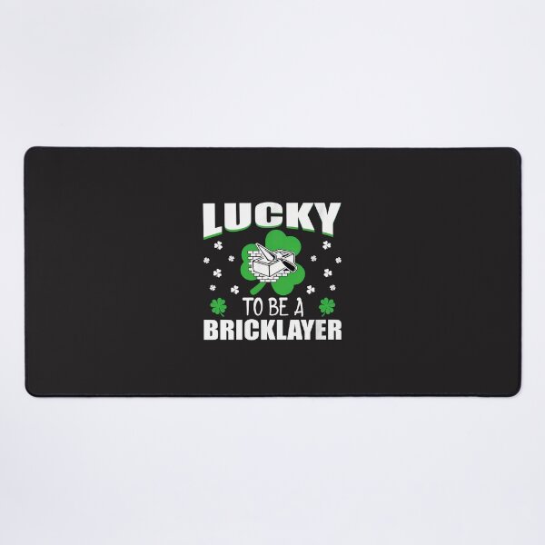 Item preview, Lucky To Be A Bricklayer Shamrock Construction designed and sold by j5ceetdjr9bp.