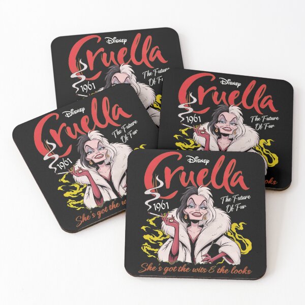 Item preview, Cruella 1961 The Future of Fun Retro Villain Fashion Graphic Design designed and sold by NicoleMil99954.