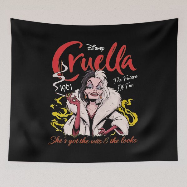 Item preview, Cruella 1961 The Future of Fun Retro Villain Fashion Graphic Design designed and sold by NicoleMil99954.