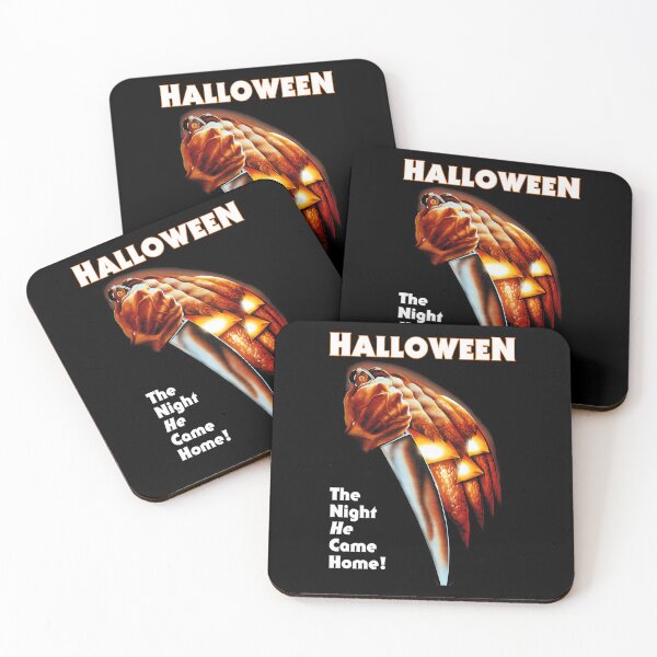 Item preview, Halloween 1978 Movie Pumpkin Hand Jack-O-Lantern Knife Poster designed and sold by kukii88.