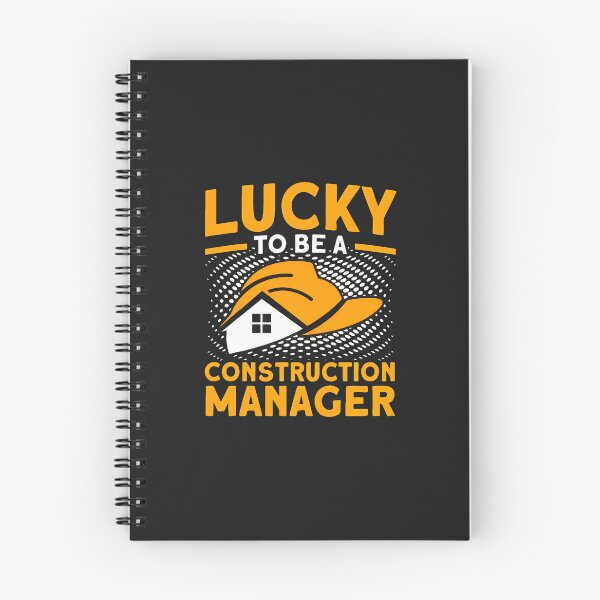 Item preview, Lucky To Be A Construction Manager Orange Design designed and sold by 7ejeknjd.