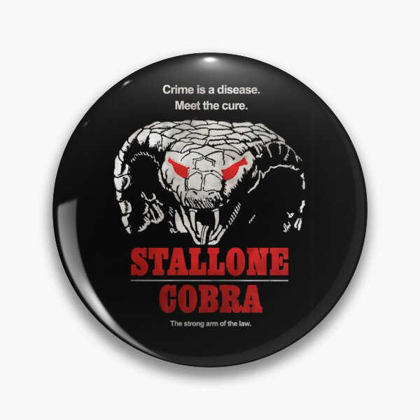 Item preview, Cobra Sylvester Stallone Cobra Snake Movie Slogan Poster designed and sold by kukii88.