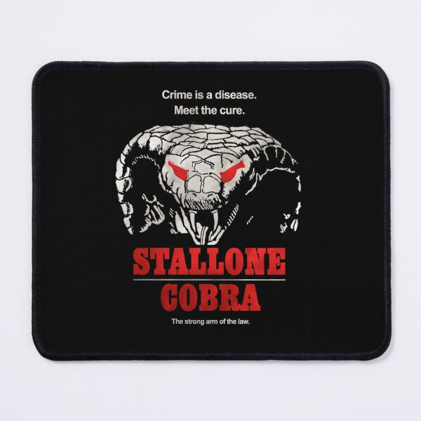 Item preview, Cobra Sylvester Stallone Cobra Snake Movie Slogan Poster designed and sold by kukii88.